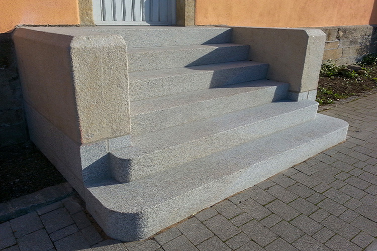 Granit Naturstein Treppe 